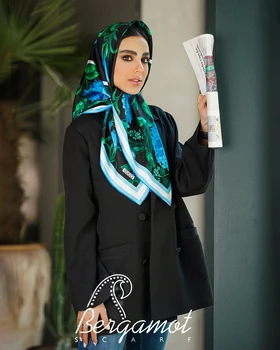 روسری کج راه سوزنی ابریشم