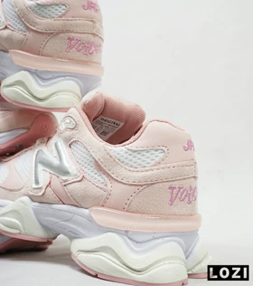 کفش کتانی زنانه صورتی سفید NEW BALANCE 9060 مدل 4666