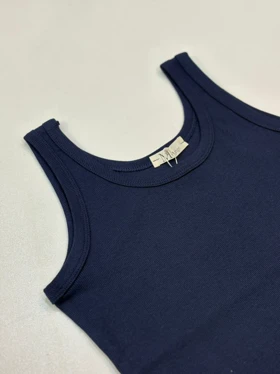 تاپ رکابی سوپر کشبافت 345 (سورمه ای)