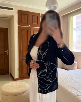 شومیز لینن گلدوزی