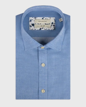 ام کی کالکشن پیراهن آستین کوتاه mk-22967-dark-blue