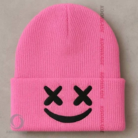 کلاه بافت طرح MARSHMALLOW