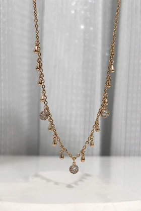 گردنبند آویز اشکی دخترانه ژوپینگ667