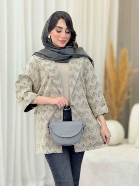 مانتو آستین پاکتی دلارام