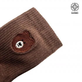 جوراب طرح خرس ساق‌دار