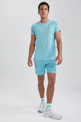 تیشرت DeFactoFit Standard Fit Crew یقه تیشرت A1729AX23SM