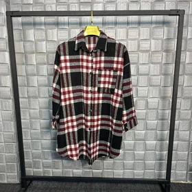 شکت زنانه چهارخونه پاییزی