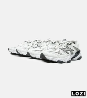 کفش کتانی مردانه و زنانه سفید طوسی NEW BALANCE 9060 مدل 2164