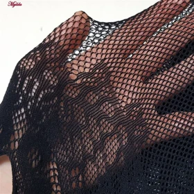سرهمی فانتزی زنانه کد 4855-7127 رنگ مشکی