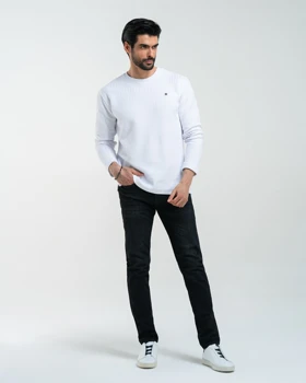 ام کی کالکشن پلیور mk-5480-white