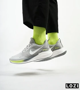 کفش کتانی مردانه و زنانه طوسی Nike air zoom