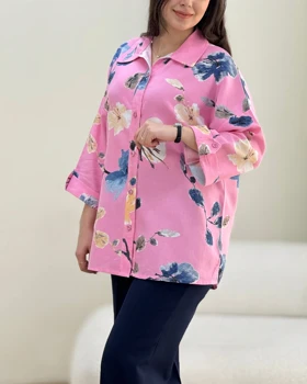 شومیز شانتون گل