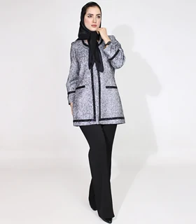 کت ژاکارد زنانه کد 559