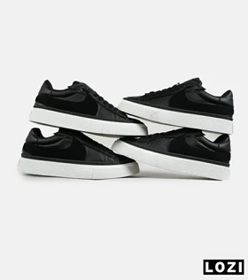 کفش نایک مردانه و زنانه مشکی Nike Blazer Low 77 Jumbo