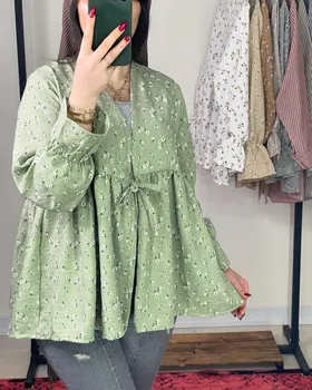 شومیز چین‌دار شکوفه