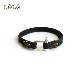 دستبند نقره امگا U