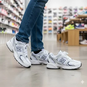 کفش ورزشی مردانه نیوبالانس مدل tako-سفید