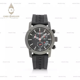 ساعت مچی بربری سه موتوره فول دیت تمام مشکی Burberry