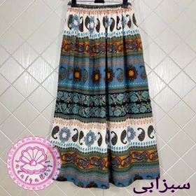 دامن نخی بلند بندری