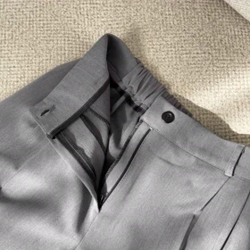 شلوار وایدلگ خاکستری