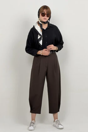 شلوار بالونی مچ دکمه
