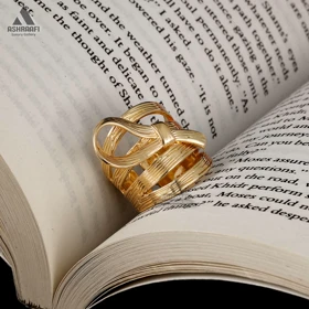 انگشتر پاپیونی Bow Tie Ring G1