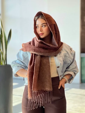 شال فیلورا (قهوه ای نسکافه ای)