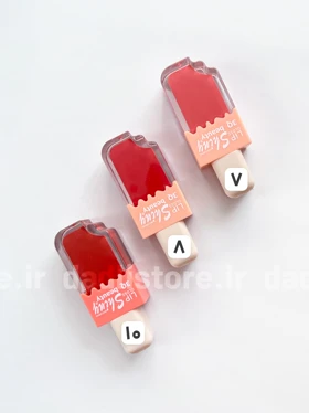 رژ لب مایع طرح بستنی