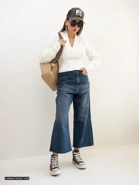 بلوز بافت تالین - کد 2601