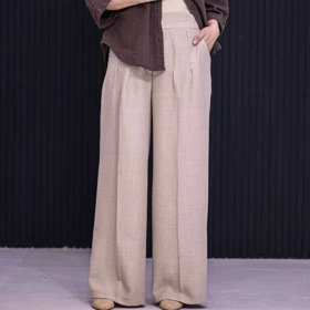 شلوار واید تابستانه کد 1421