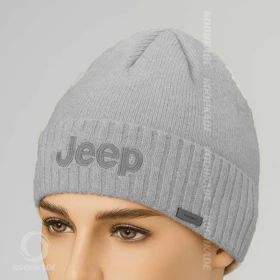 کلاه بافت JEEP (طوسی)
