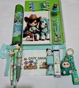 ست لوازم التحریر پک لوازم تحریر پسرانه دخترانه