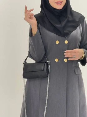 3583-مانتو شلوار اداری فیونا