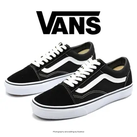 کتانی ونس اولد اسکول - Vans Old Skool Classic Black/White Sneakers