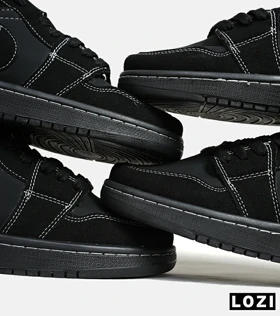 کفش کتانی مردانه مشکی نایک NIKE Jordan 1 Sketch