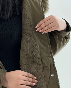 کاپشن تو خز اور..جینال کد 5205