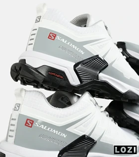 کفش کتانی سفید طوسی مردانه و زنانه Salomon XT-Slate Advanced مدل 7346