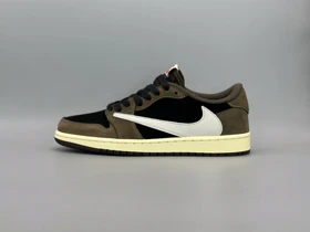 کتانی نایکی جردن1لو تراویس موکا رپلیکا/Nike Air Jordan1 low Travis