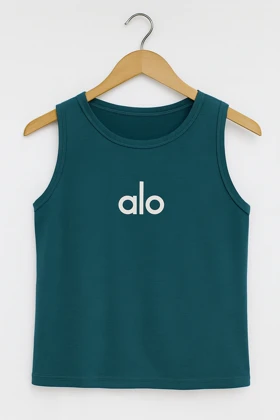 تاپ حلقه‌ای طرح الو alo کد 10004 (سبز)