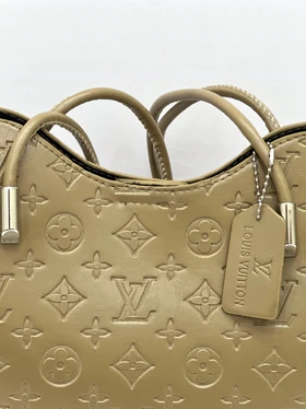 کیف زنانه لویی ویتون دسته مارک نسکافه ای