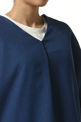 شومیز یقه هفت پیلی دار زنانه