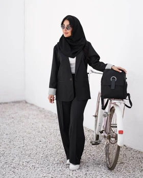کت زاراشلوار نیم بگ