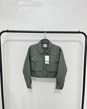 کت کتان وارداتی زارا ZARA ترک قد 45 رنگبندی