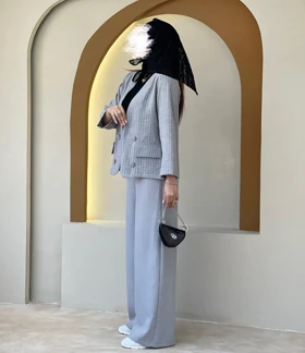 کت و شلوار لینن شانتون