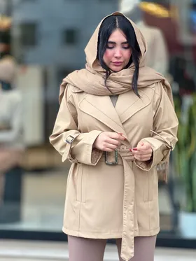 بارانی یقه انگلیسی کد 702