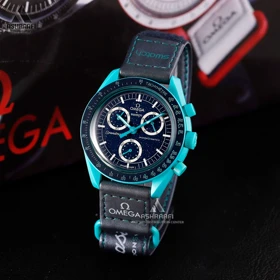 ساعت امگا سواچ Omega x Swatch Speedmaster BeK1 (تیفانی)