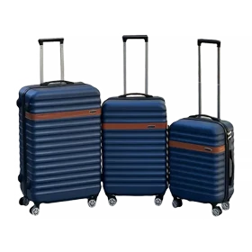 چمدان وارداتی هوسونی مدل HOSSONI - HSN40158 NEW LINE -(20-24-28)-Series سری سه عددی (سرمه ای)