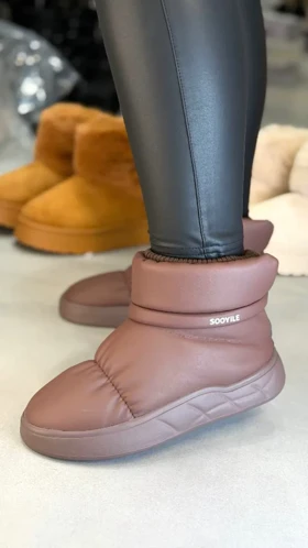 7003 - نیم بوت پفکی دوختی 7003