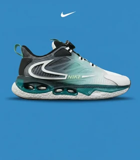 کتانی مردانه و زنانه سبز طوسی نایک AirMax Advantage 8468
