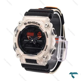 ساعت جیشاک GA900 کاسیو مردانه نارنجی مشکی Casio-6184-G